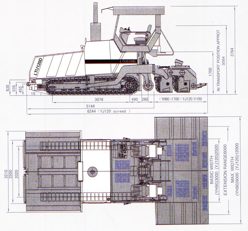 LTU120 Paver